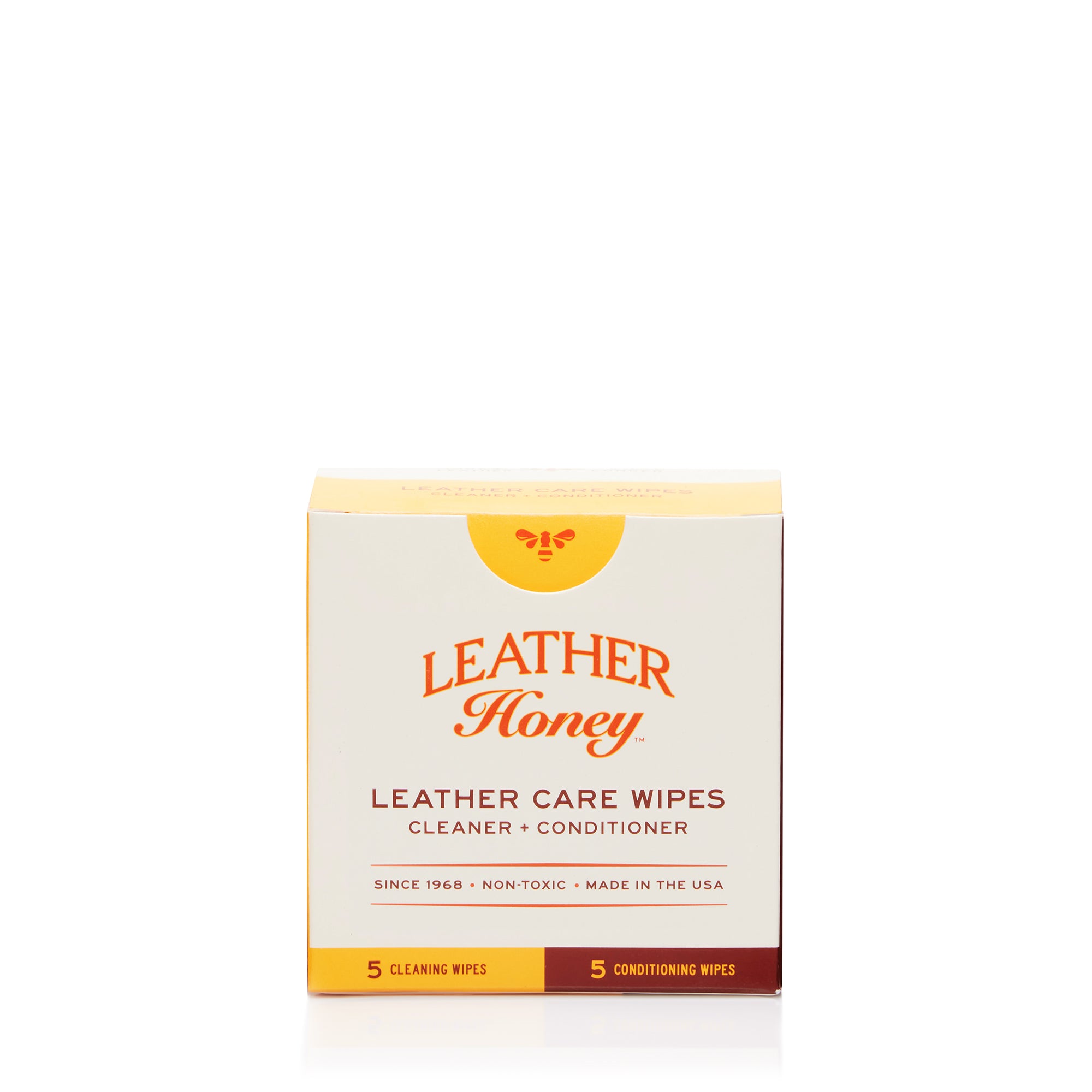 JJ CARE Leather Wipes Premium Quality - Lemon Scent - 3 Pack (120 Wipes), NEW